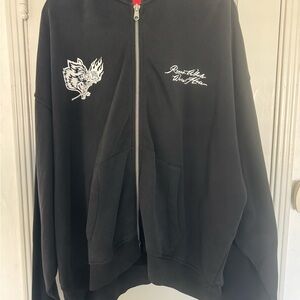 Darc Sport x Civilregime Roses While We’re Here Darco Double Zip Hoodie